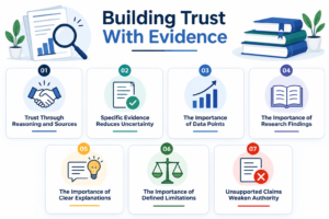 building trust with evidence