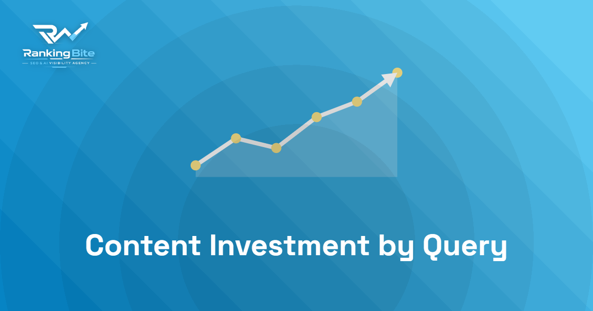 How to Shift Content Investment by Query Intent in AI Era