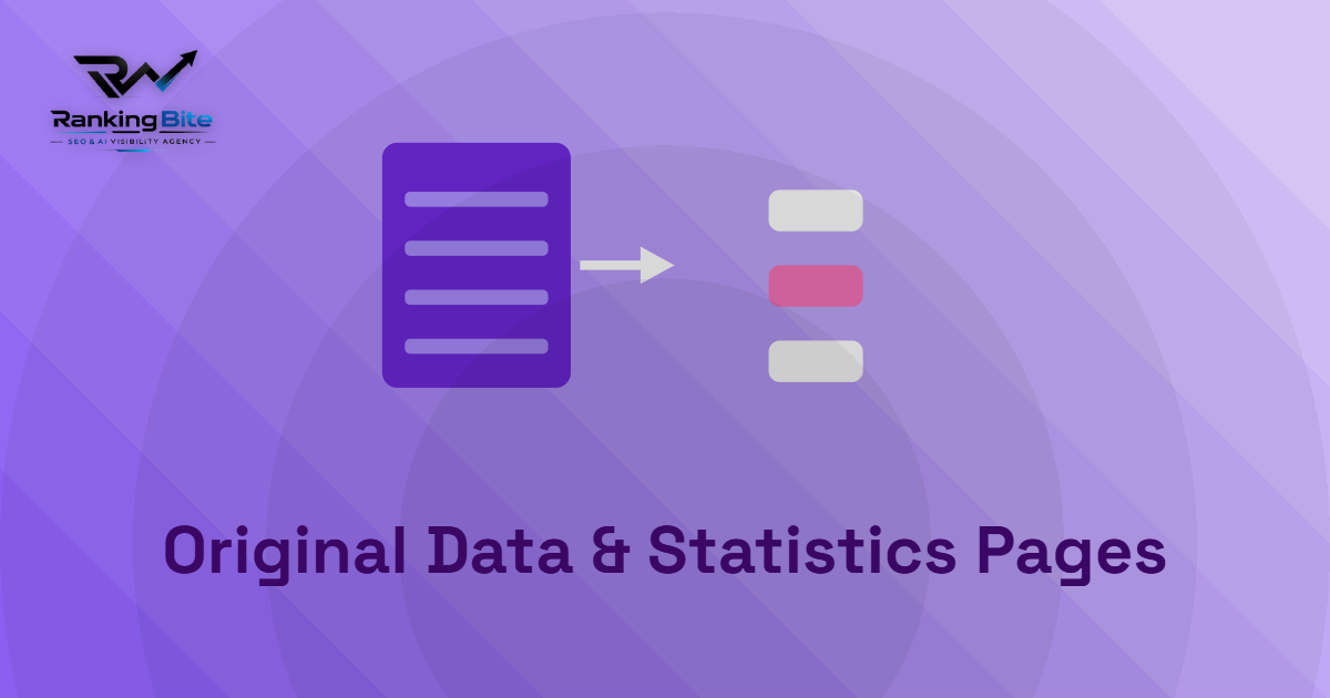 Original Data and Statistics Pages: The Format AI Cites Most