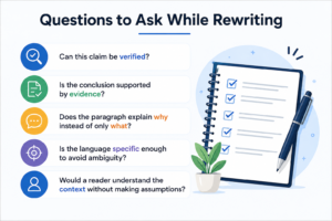 questions to ask while rewriting