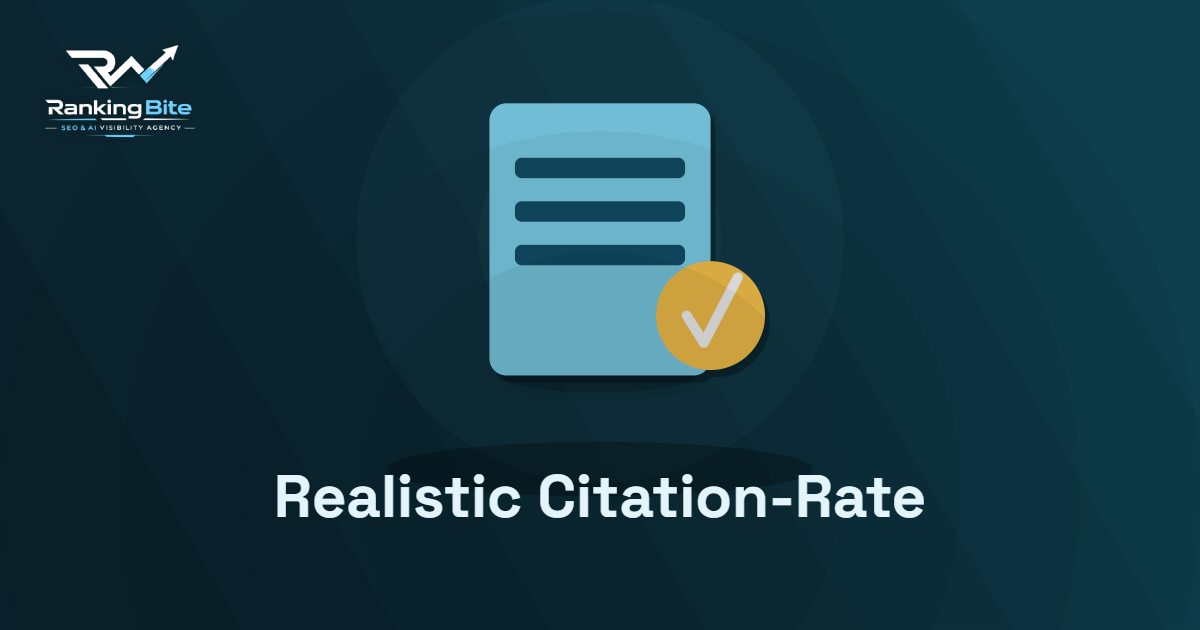 Setting Realistic Citation-Rate Targets by Stage and Industry