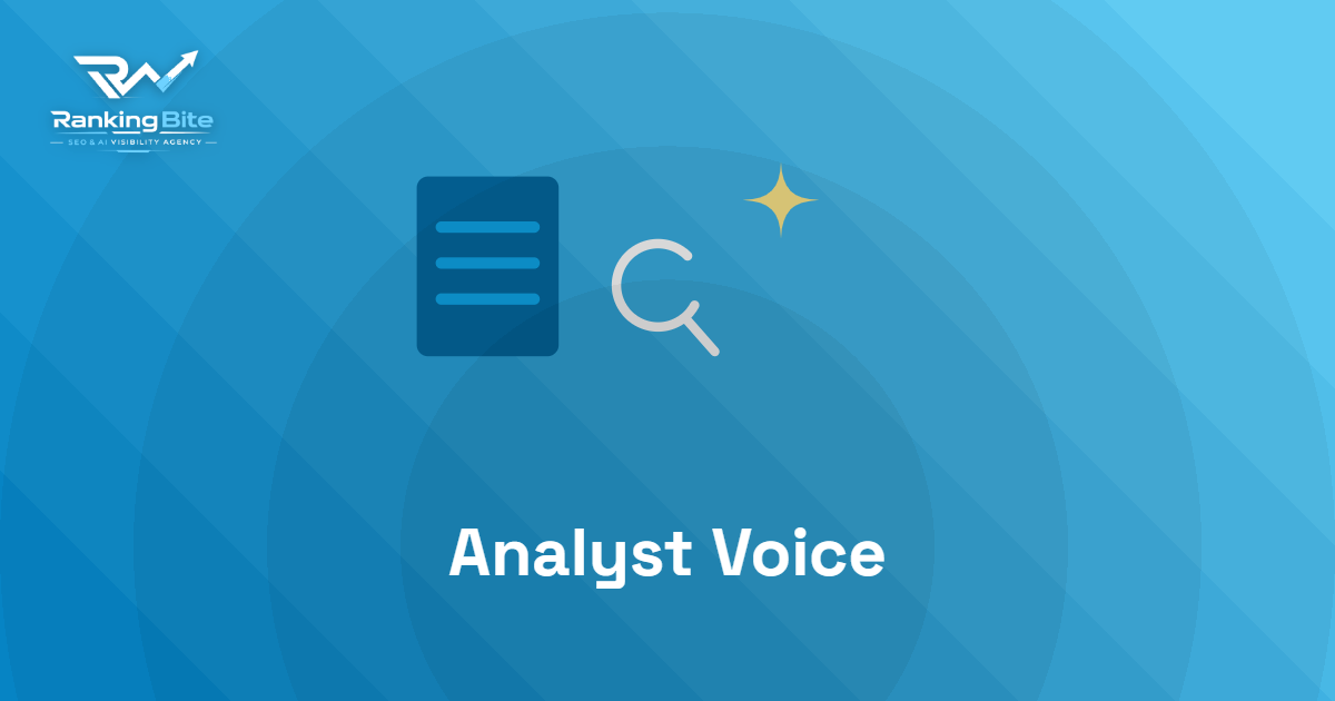 The Analyst Voice: Writing With the Authority AI Trusts