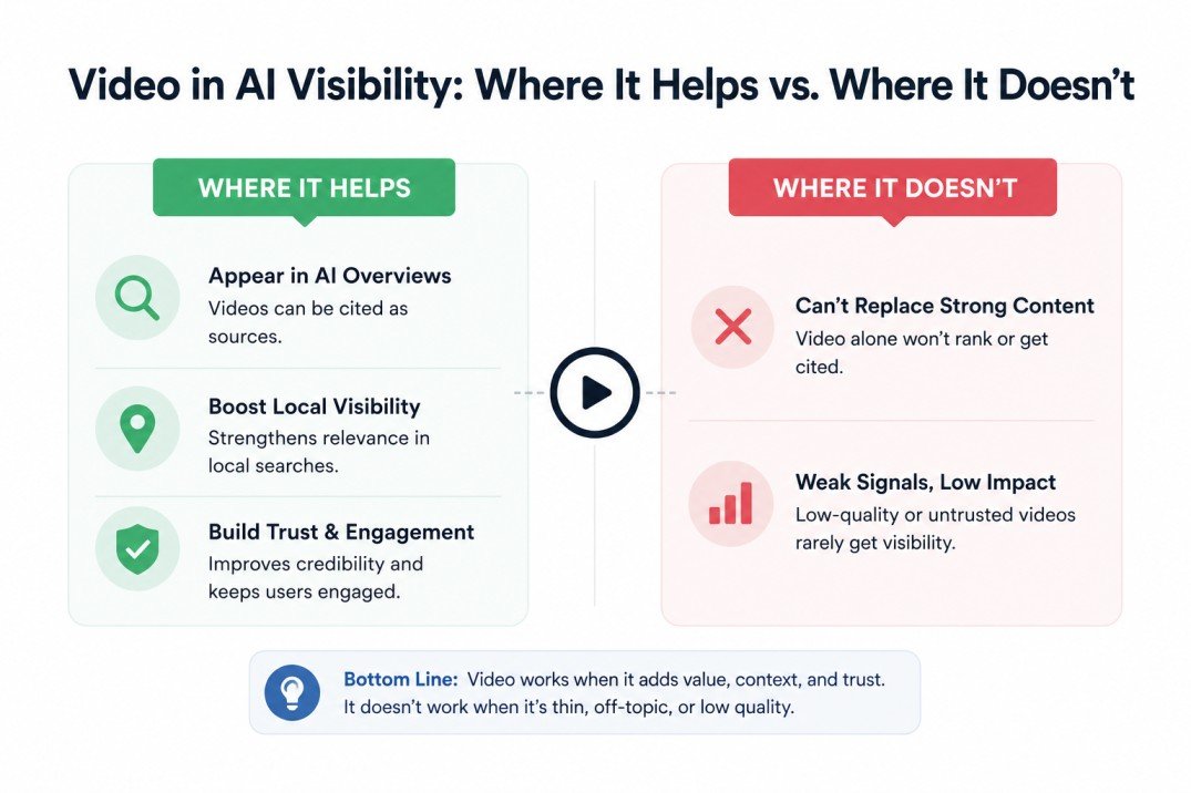 video in ai visibilty