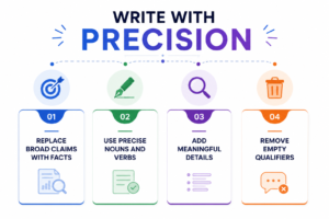 writing with precision