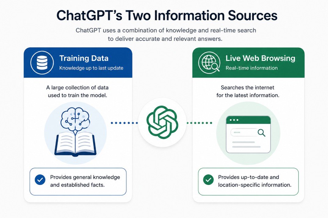 chatgpt’s two information Sources