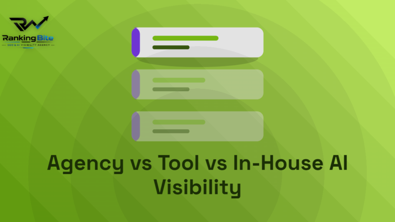 Agency vs Tool vs In-House AI Visibility: Which Model Actually Wins in 2026?