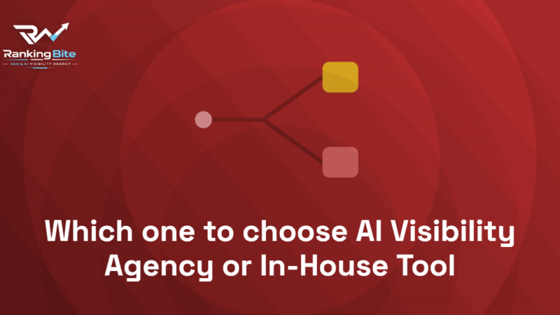 Which one to choose AI Visibility Agency or In-House Tool
