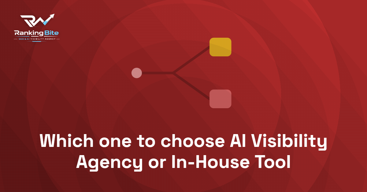 Which one to choose AI Visibility Agency or In-House Tool