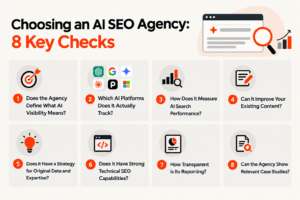 ai seo agency key checks