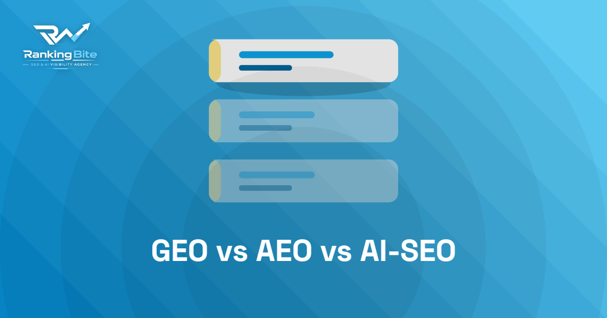 geo vs aeo vs ai-seo