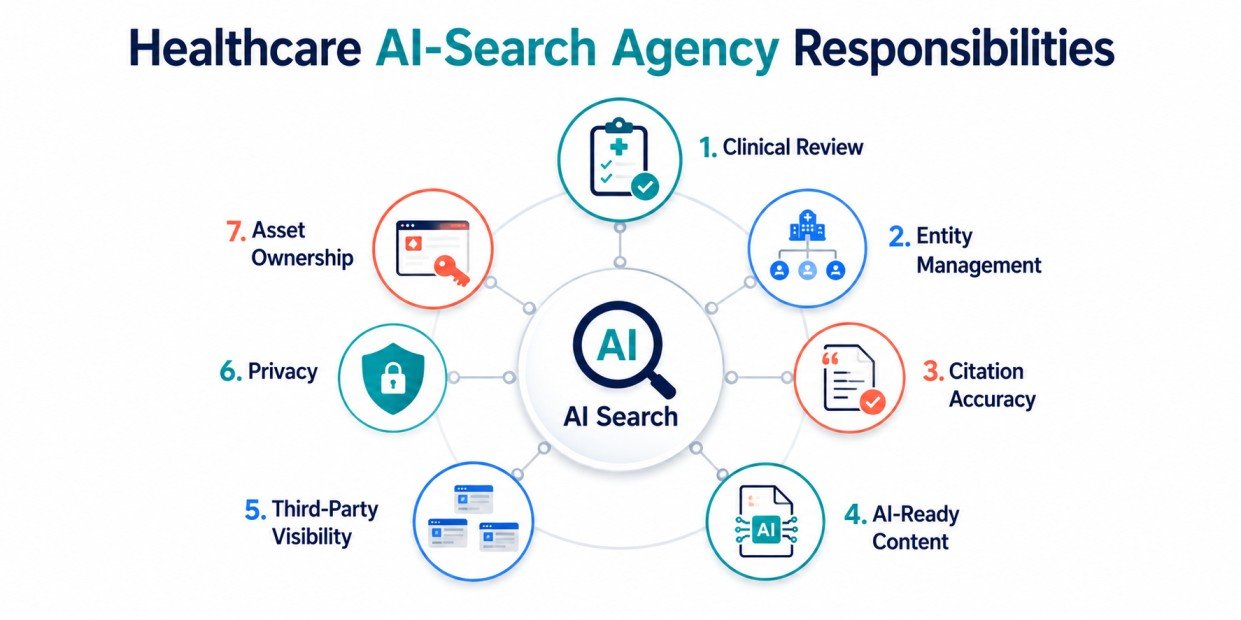 healthcare ai earch responsibilities