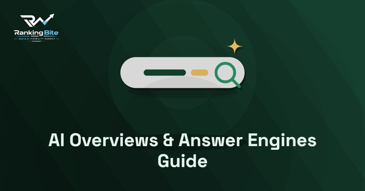 AI Overviews and answer engines